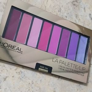 4/25 bundle item. L'Oreal La Palette for Lips in Plums